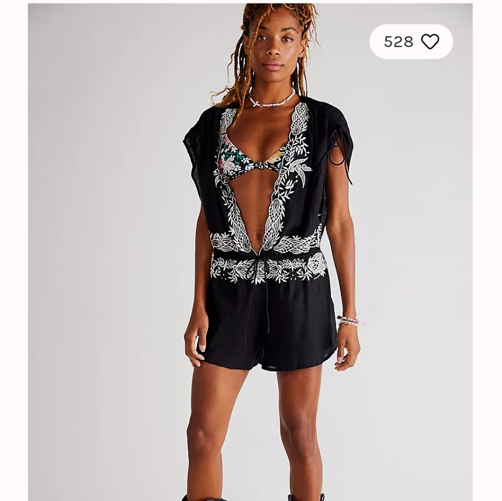 New $148 Weila Romper by Free People - Picture 4 of 6